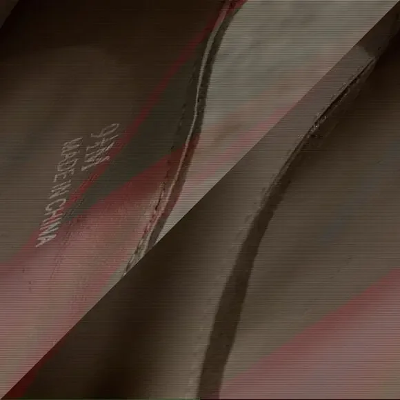 Linea Paolo Anya Bow Mule Flat - Red Suede - Women's Size 9.5 - Picture 4 of 4